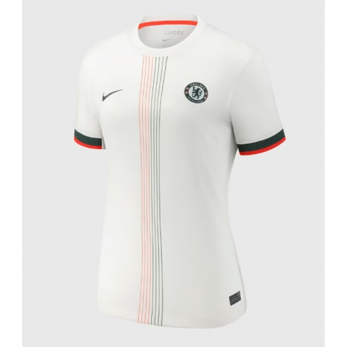 Billige Fotballdrakt Chelsea Replika Bortedrakt Dame 2025-26 Kortermet Billige Fotballdrakt Chelsea Replika Bortedrakt Dame 2025-26 Kortermet
